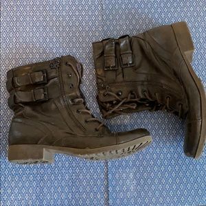 G by Guess Combat Boots - size 9.5